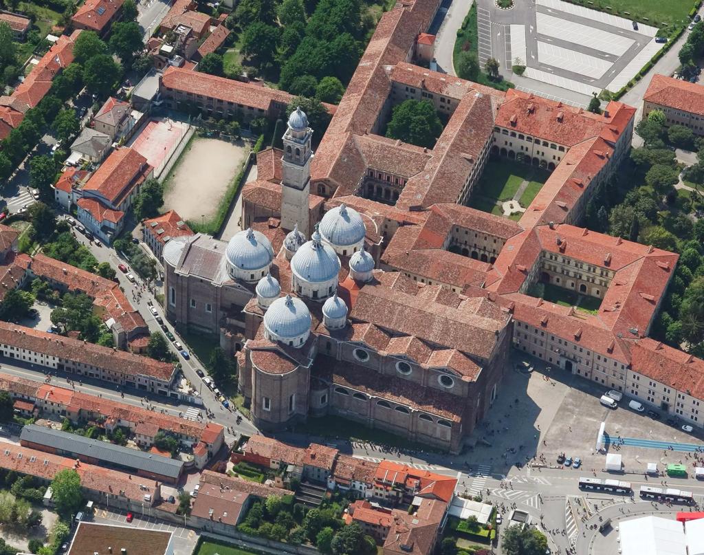 Santa Giustina vista aerea