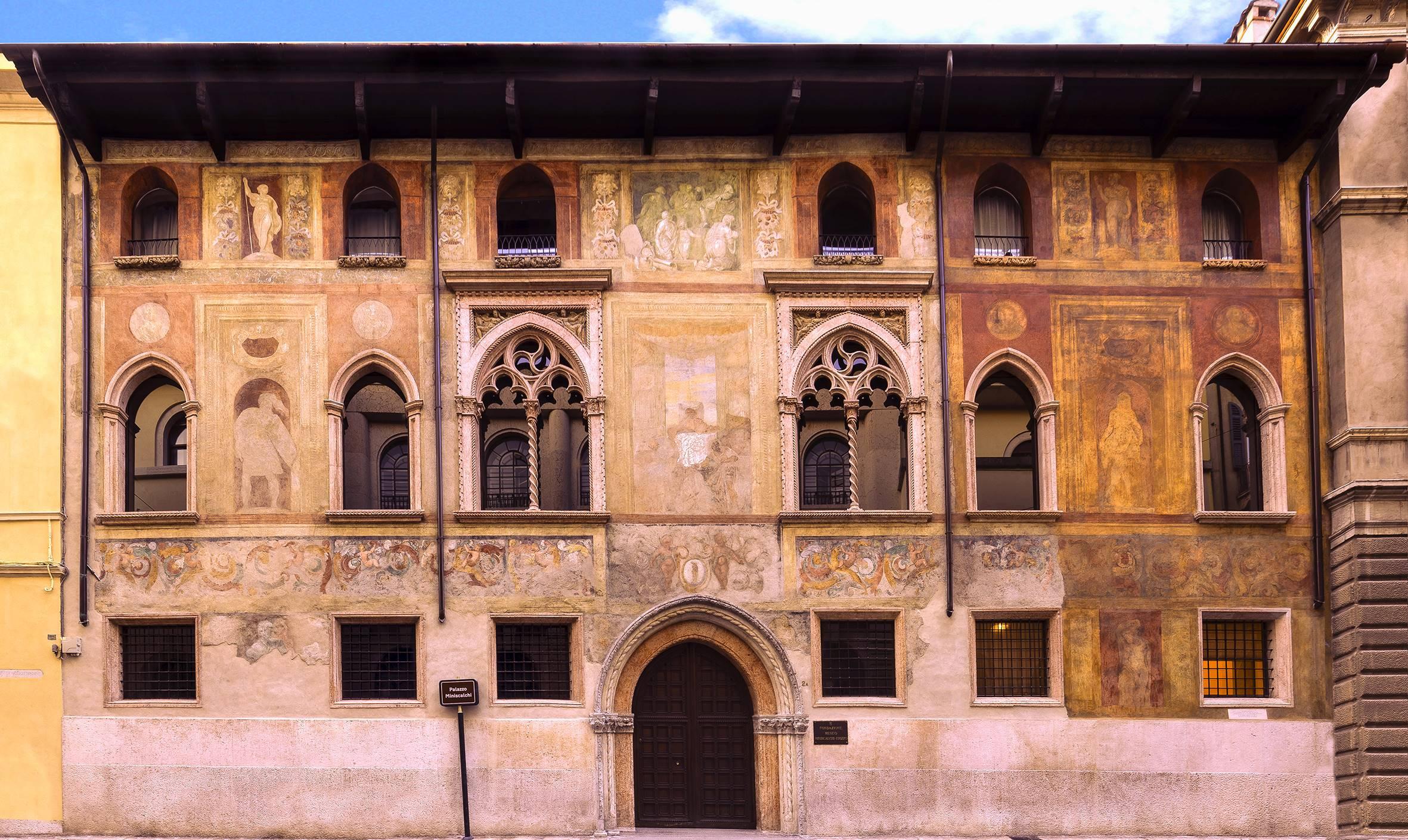 Facade of Miniscalchi Palace