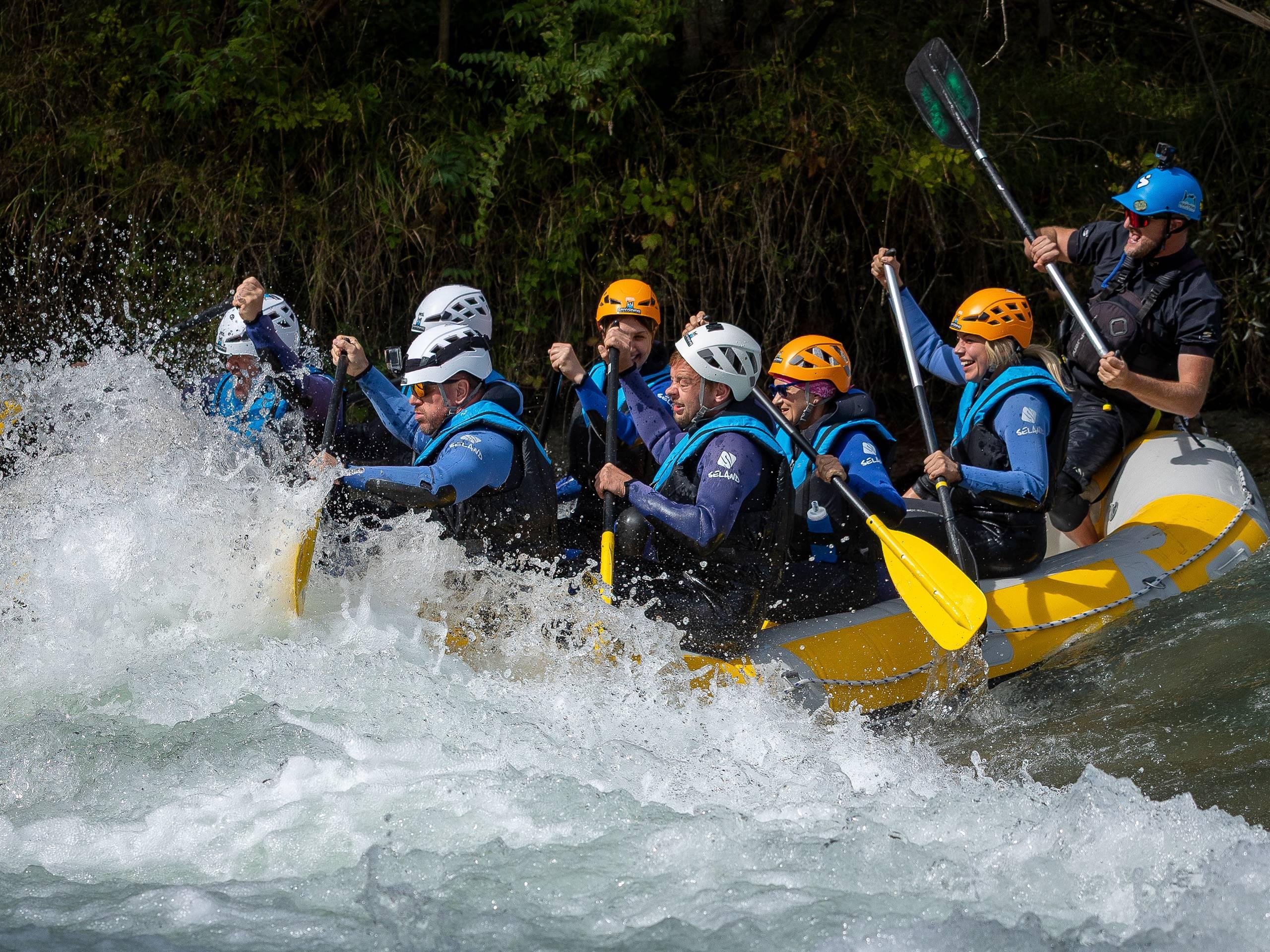 rafting