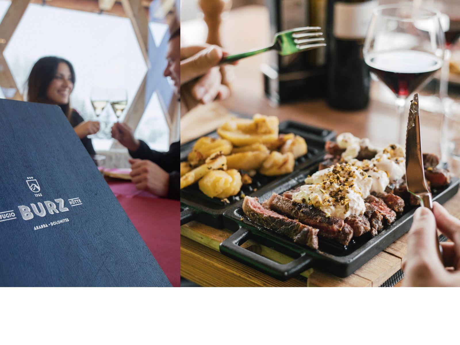 Aperitivo e Cena Rifugio Burz