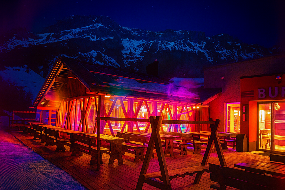 Cena del Sabato al Rif. Burz con DJ