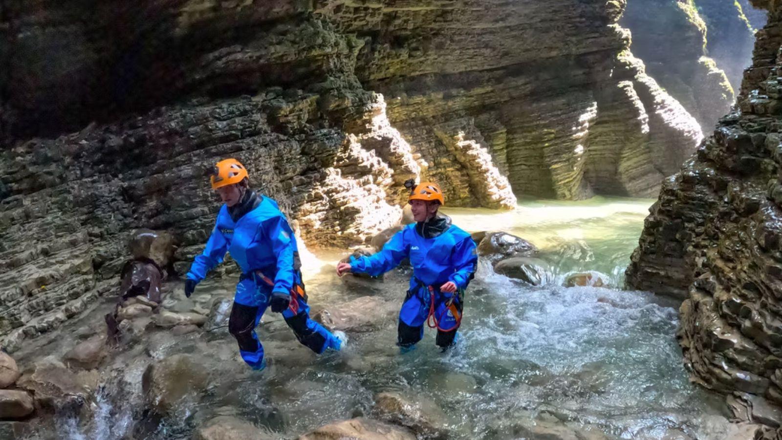 Canyoning inverno