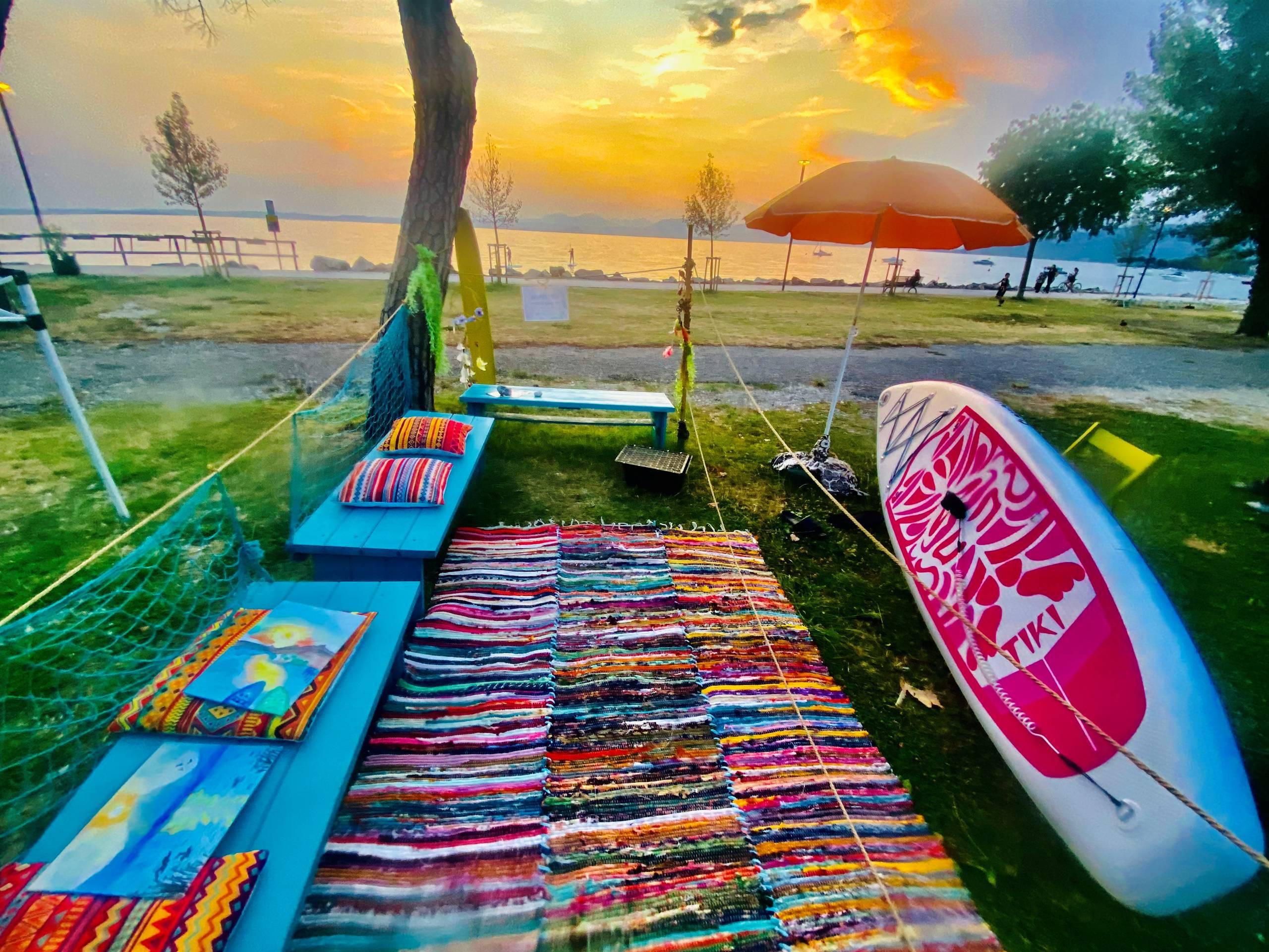 Sup Art Yoga Experience in Cisano di Bardolino