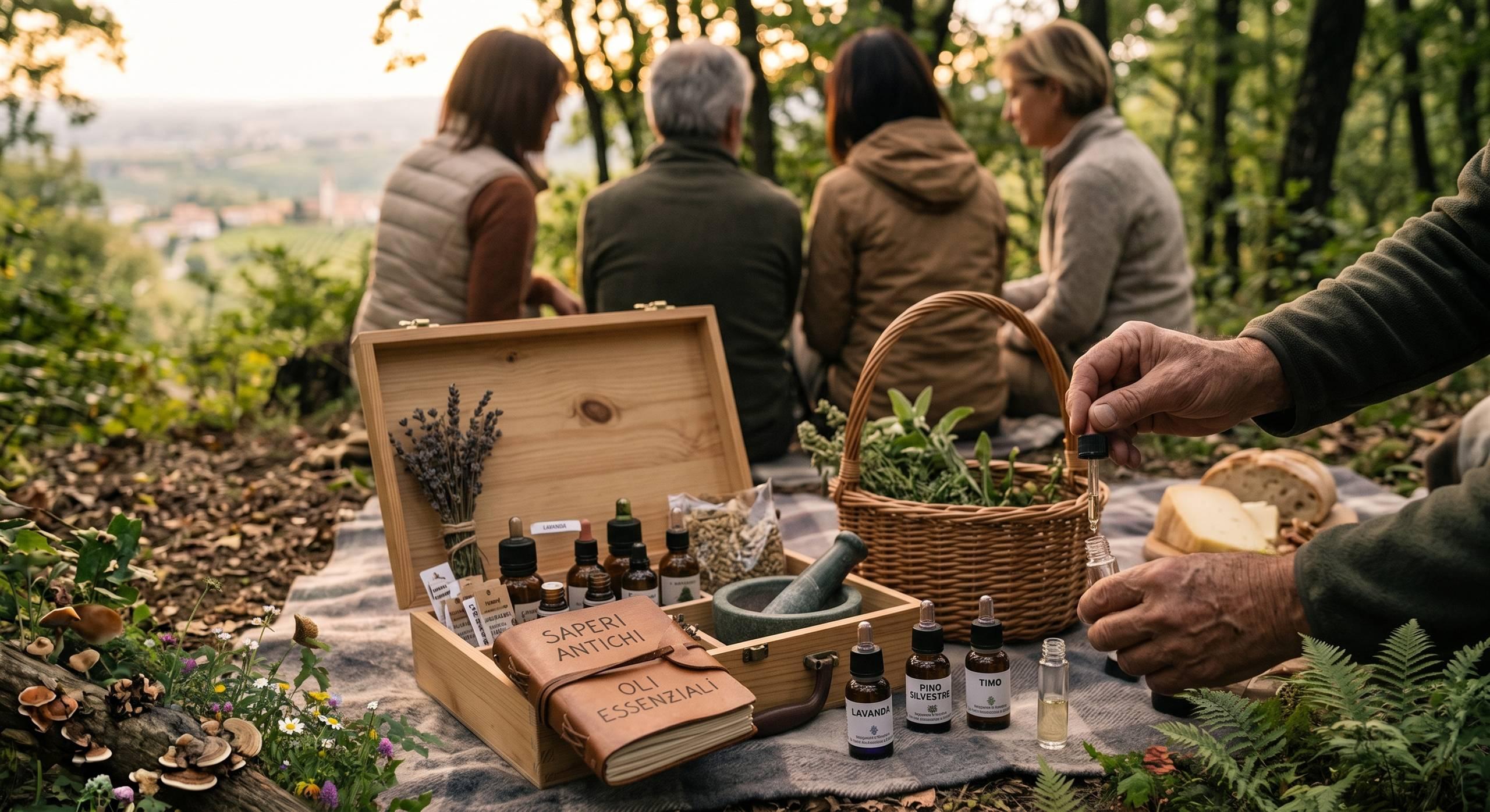 Laboratorio di oli essenziali
