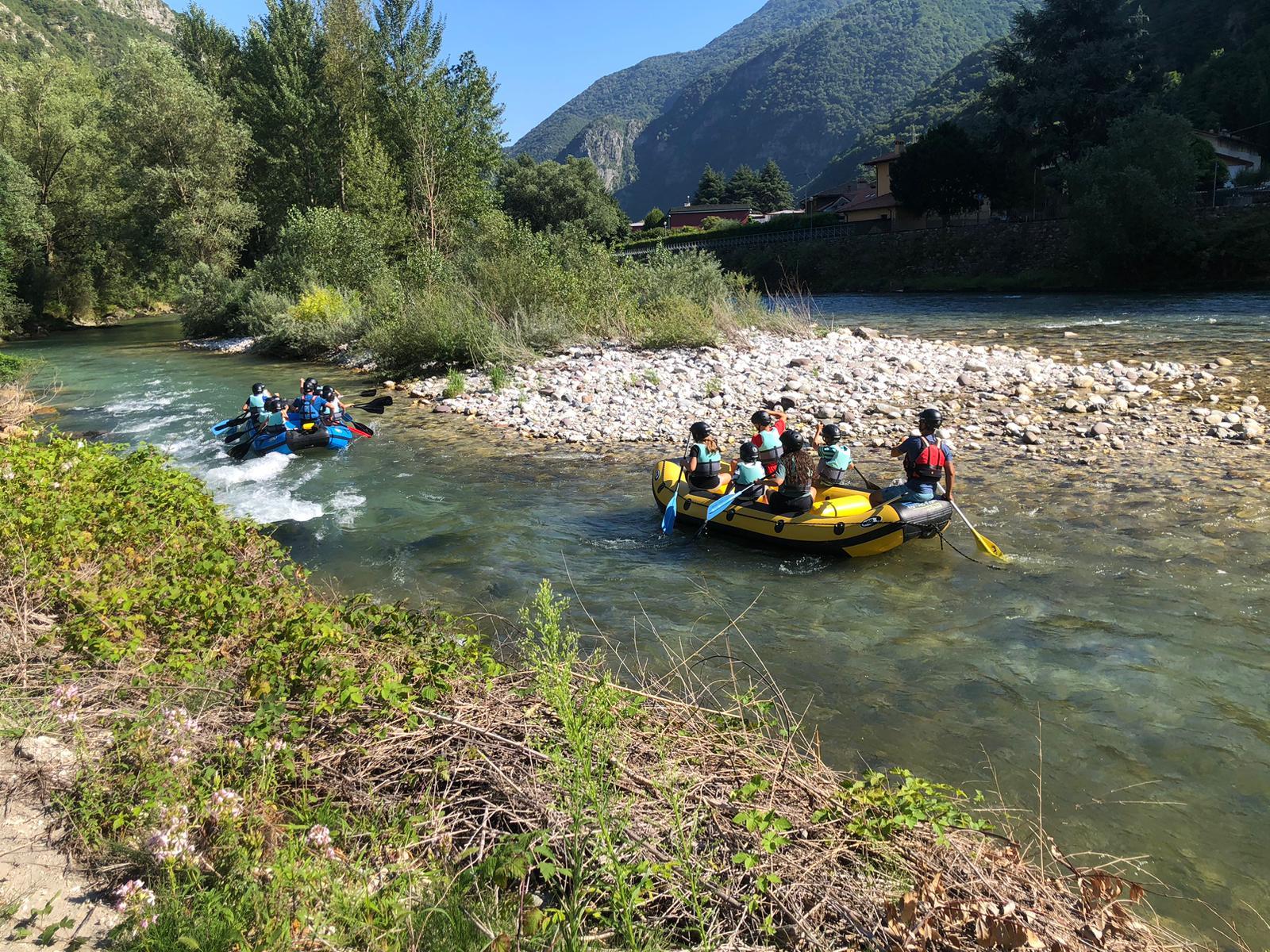 Rafting Family sul Fiume Brenta 1