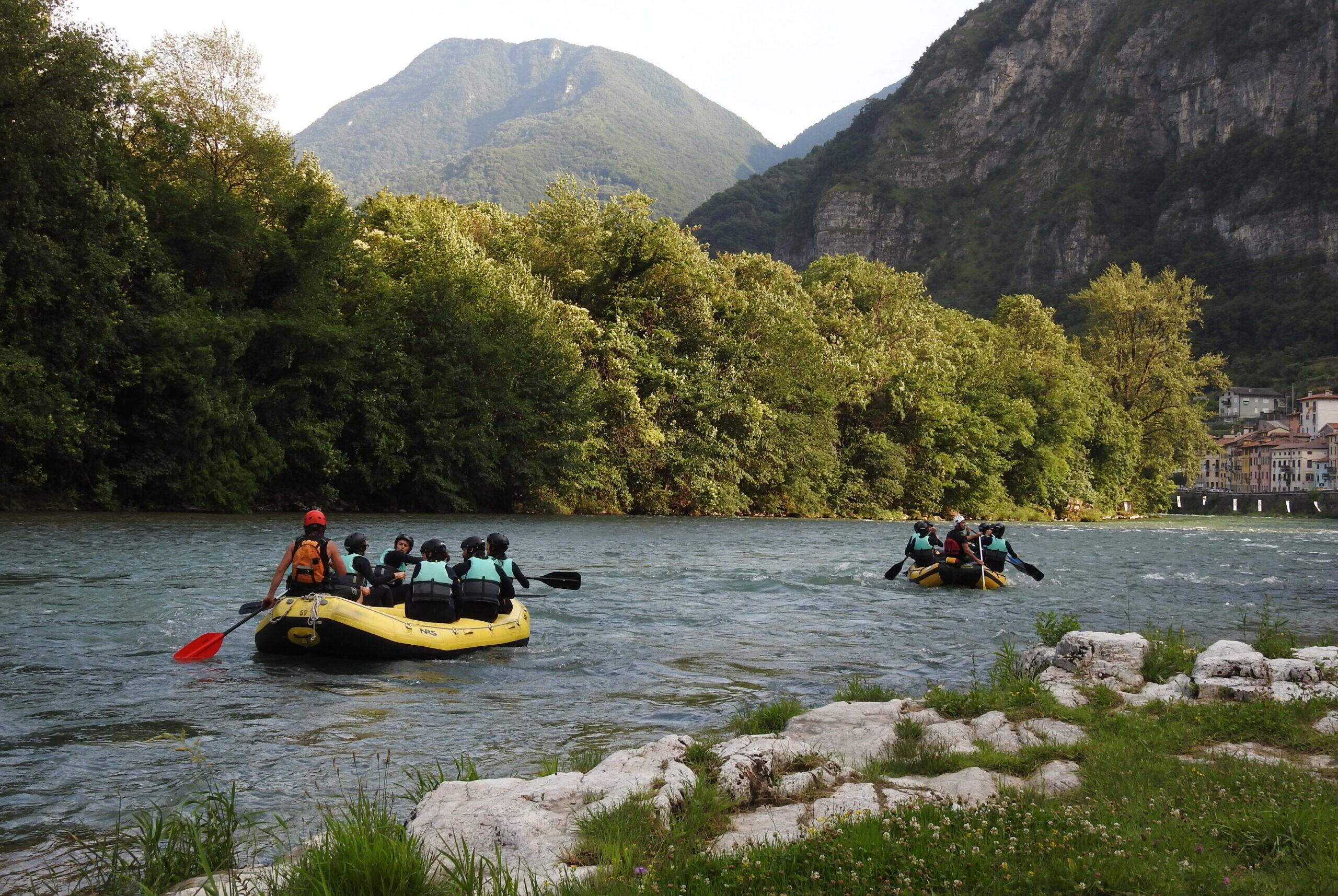 Rafting Powerful sul Fiume Brenta 1