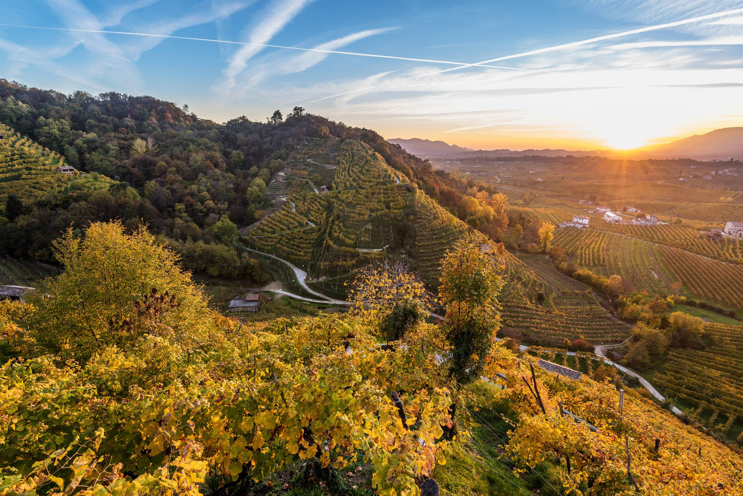 Le colline UNESCO dipinte d’autunno