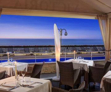 terrazza cena Hotel Victoria