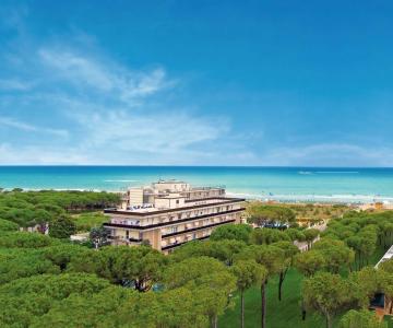 Bertha vista con pineta