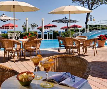 Terrazza piscina ruhl jesolo