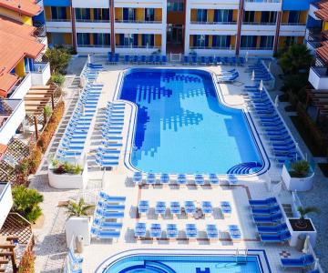 Vista aerea villaggio