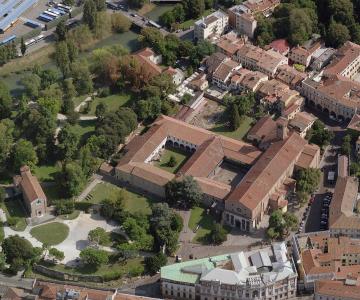 Veduta aerea Eremitani