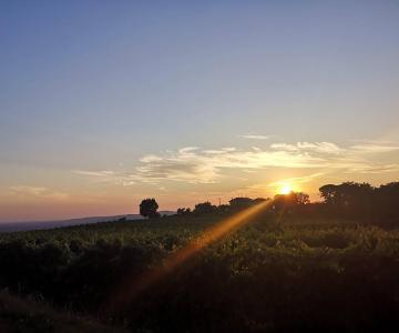 Tramonto dull'altopiano di S. Pietro