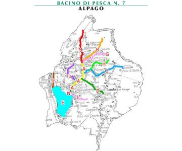 Cartina Bacino 7 Alpago