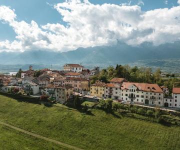 Vista di Mel di Borgo Valbelluna