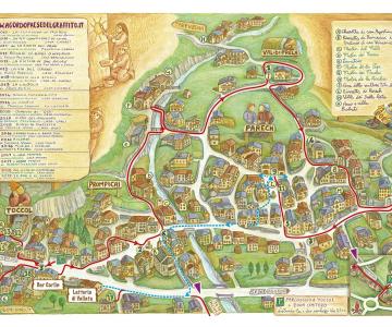 Agordo Paese del Graffito Dolomiti