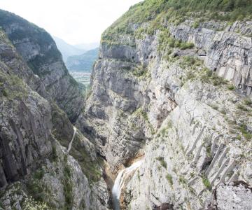 Valle del Vajont verso Longarone