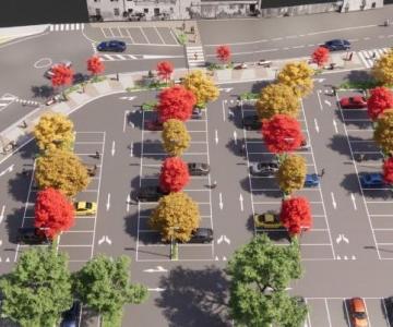 Rendering Piazza della Repubblica