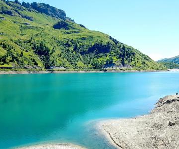 Scorcio del Lago Fedaia