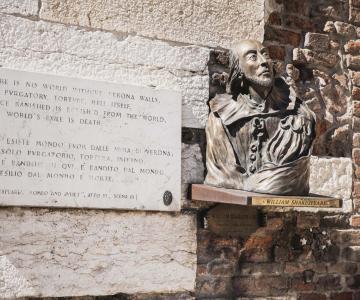 Busto di William Shakespeare
