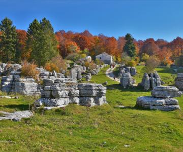 Valle delle sfingi in autunno
