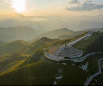 Sacrario Grappa panorama