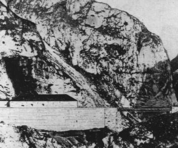 Tagliata di San Martino cartolina. Dolomiti