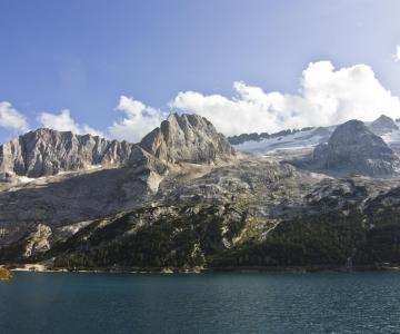 Marmolada dal Passo Fedaia