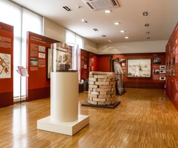 Sala interna Museo della Centuriazione Romana