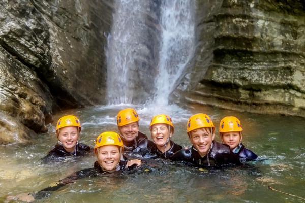 rigenerarsi nell'acqua cristallina