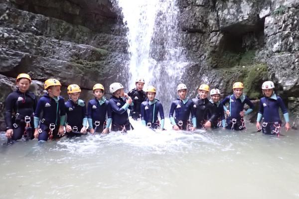 gita scolastica in canyon