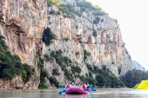 Rafting nella gola di Ceraino 