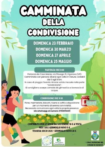 camminata della condivisione