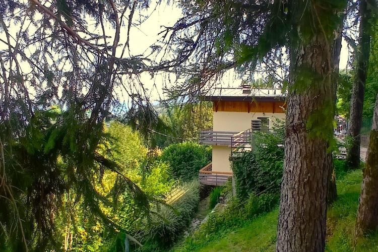 Vista esterna della casa