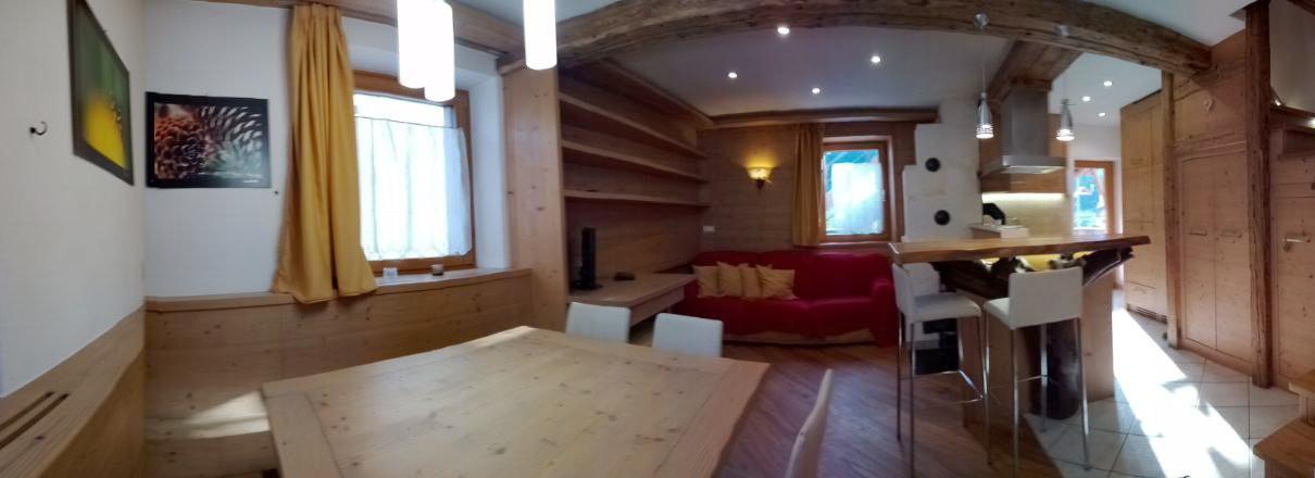 zona giorno panoramica