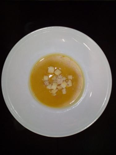 vellutata carote e zenzero