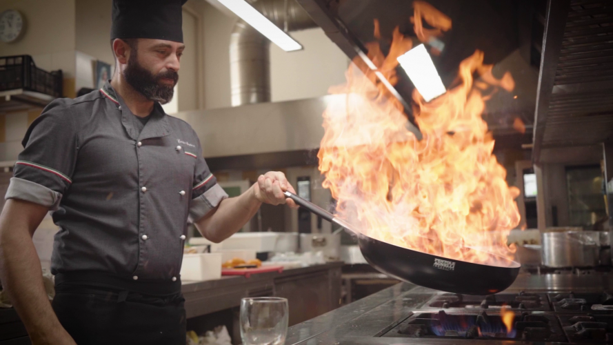 Chef ai fornelli - Hotel Meggiorato