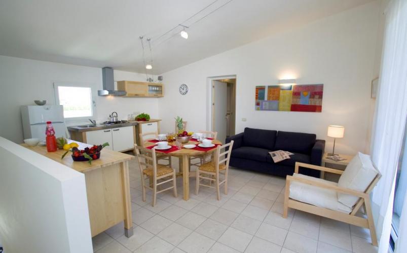 Ca' Tron cucina/soggiorno