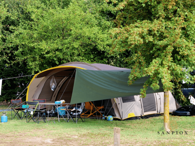 Esempio piazzola per tenda