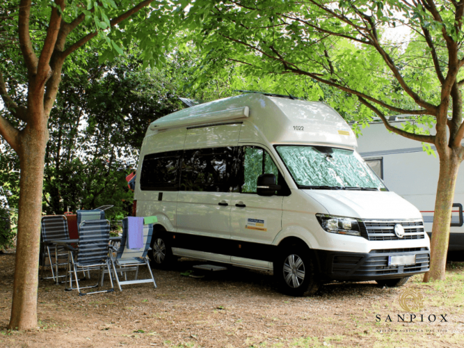 Esempio piazzola per camper