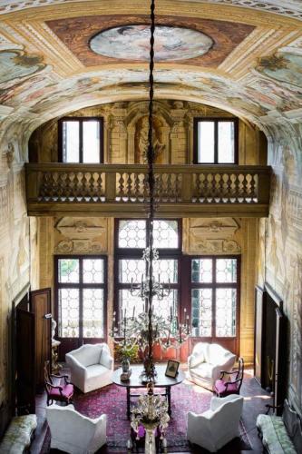 4a. Villa Tiepolo Passi - soffitto affrescato