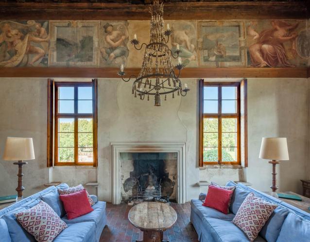 Villa Saraceno_Salotto 1