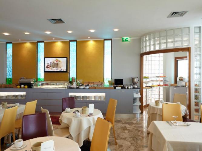 The rich breakfast served buffet style until 10.30 am