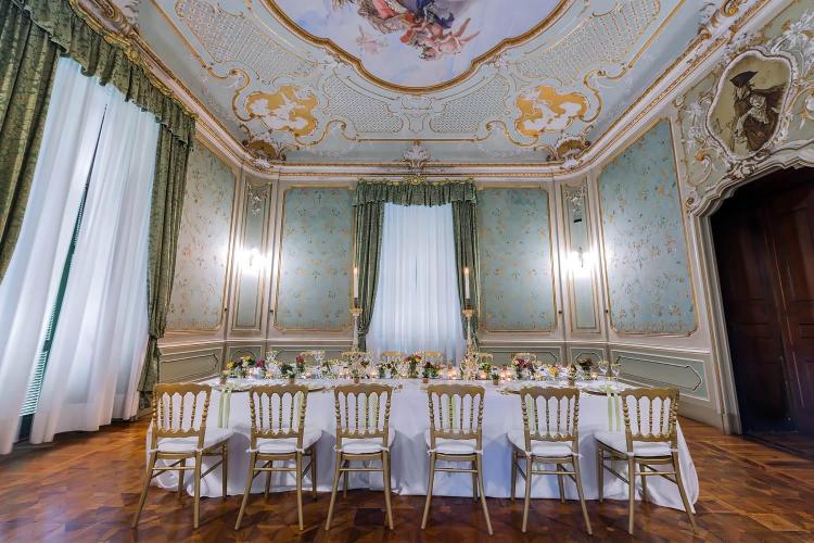 Villa San Fermo interni