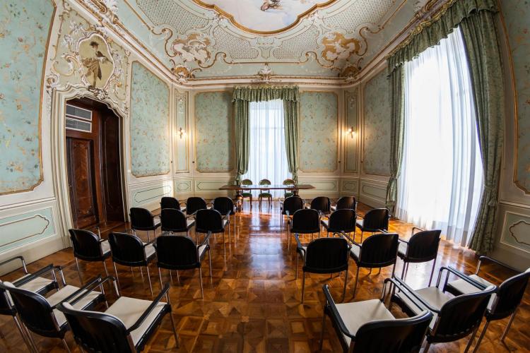 Villa San Fermo _ Sala della musica meeting