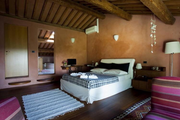 Interno camera B&B Al Cantico