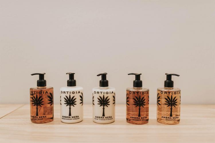 Courtesy kit by Ortigia