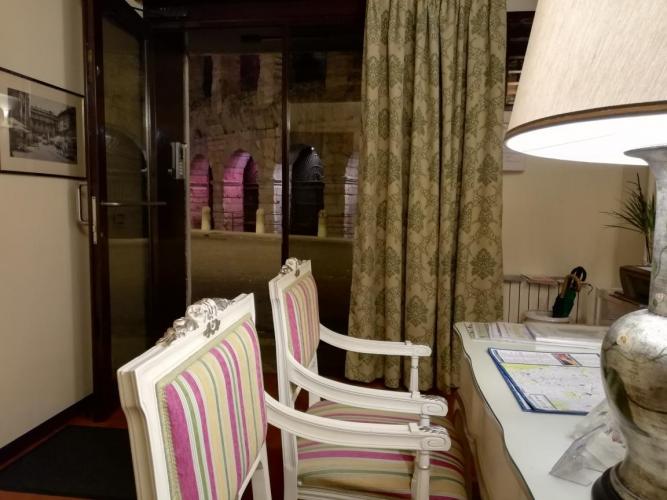 Dalla Reception vista Arena