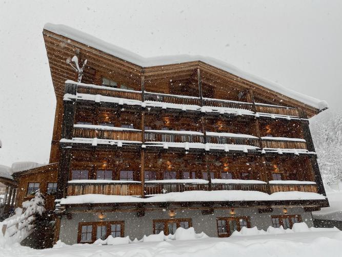 Exterior facade winter 2