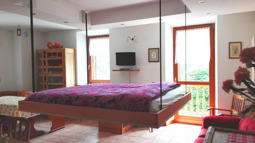 letto matrimoniale bed up down